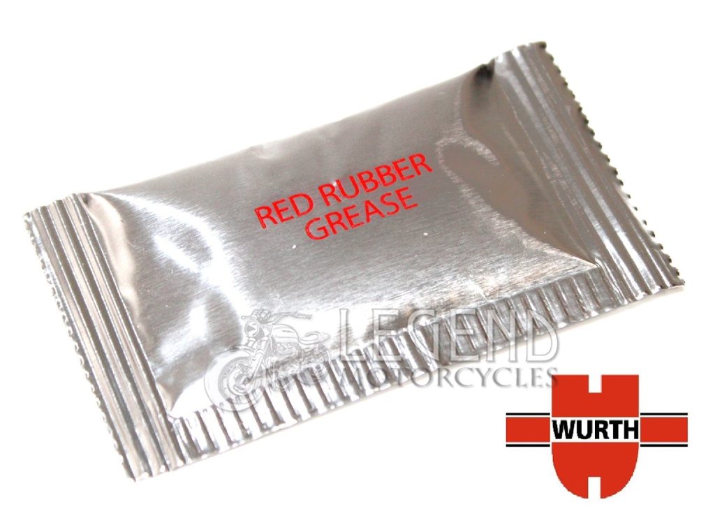 wurth red rubber grease